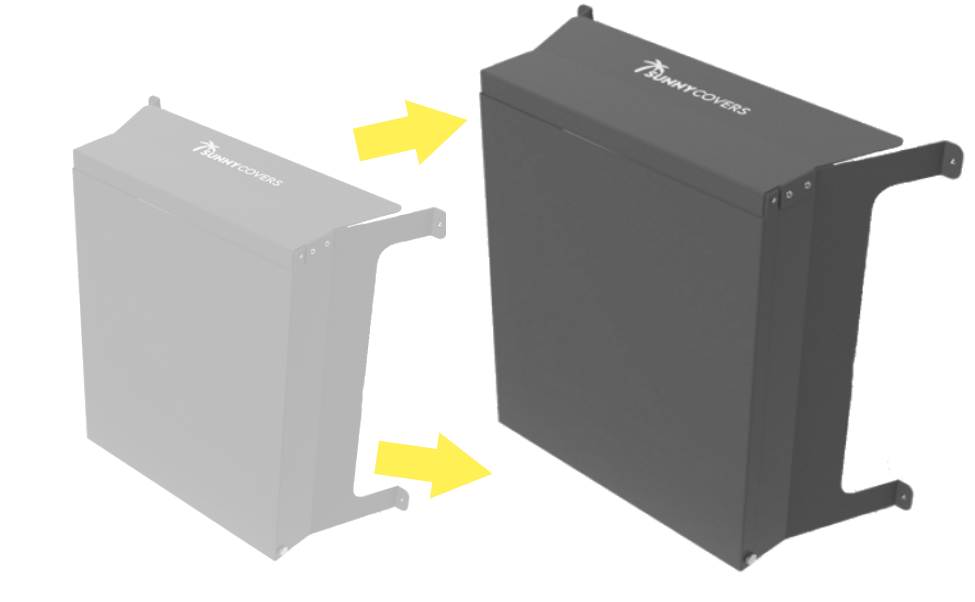 Large Solar Inverter Cover Release